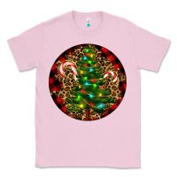 Bubblegum Pink Christmas Tree Classic Tee - RanaPortraitStore