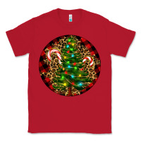 Red Christmas Tree Classic Tee - RanaPortraitStore