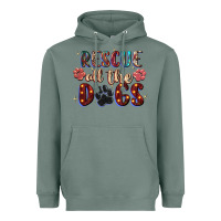 Sage rescue all the dogs Heavyweight Hoodie - Zillion Design Studio