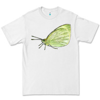 White Cabbage White Butterfly Premium Tee - LillyAllenDesigns