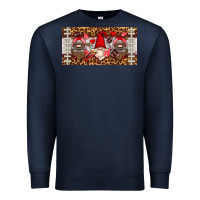 Navy american football gnome license plate Premium Sweatshirt - HRA Design Shop