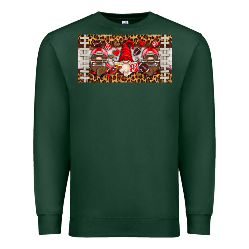 American Football Gnome License Plate Premium Sweatshirt by HRA Design Shop | Teevron