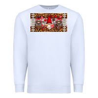 White american football gnome license plate Premium Sweatshirt - HRA Design Shop