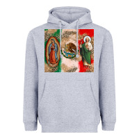 Virgin Mary And San Judas Heavyweight Hoodie | Teevron