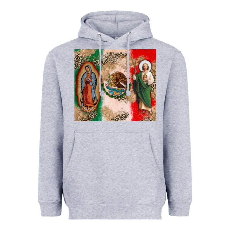Virgin Mary And San Judas Heavyweight Hoodie by CTS Tumbler Store | Teevron