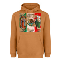 Meerkat Virgin Mary and San Judas Heavyweight Hoodie - CTS Tumbler Store