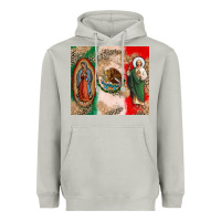 Moon Dust Virgin Mary and San Judas Heavyweight Hoodie - CTS Tumbler Store