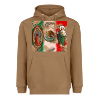 Toasted Coconut Virgin Mary and San Judas Heavyweight Hoodie - CTS Tumbler Store
