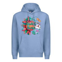 Colony Blue western student nurse medical instruments Premium Hoodie - BarkalooDesign
