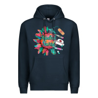 Navy western student nurse medical instruments Premium Hoodie - BarkalooDesign
