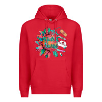 Red western student nurse medical instruments Premium Hoodie - BarkalooDesign