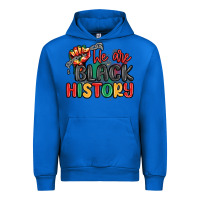 Cobalt we are black history Urban Hoodie - MaliasSmallBusiness