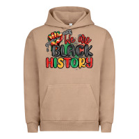 Pigment Burro we are black history Urban Hoodie - MaliasSmallBusiness