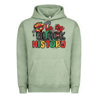 Pigment Oil Green we are black history Urban Hoodie - MaliasSmallBusiness