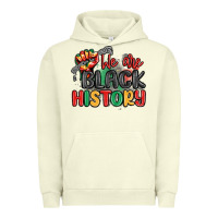 Pigment Pistachio we are black history Urban Hoodie - MaliasSmallBusiness