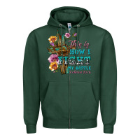Sports Green this is how i fight my battle tbw Zipper Hoodie - texasbilliewilder