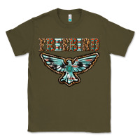 Army Green thunderbird freebird Classic Tee - texasbilliewilder