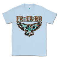 Dusty Blue thunderbird freebird Classic Tee - texasbilliewilder