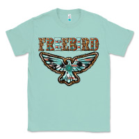 Seafoam thunderbird freebird Classic Tee - texasbilliewilder