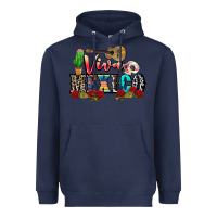 Navy viva mexico Heavyweight Hoodie - CTS Tumbler Store