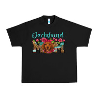 Black dachshund mom Urban Heavy Tee - Artiststas