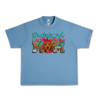 Pebble Blue dachshund mom Urban Heavy Tee - Artiststas