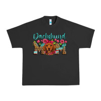 Pigment Black dachshund mom Urban Heavy Tee - Artiststas