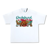 White dachshund mom Urban Heavy Tee - Artiststas