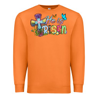 Carrot Easter Day He is risen Premium Sweatshirt - OliviaCreatesArt