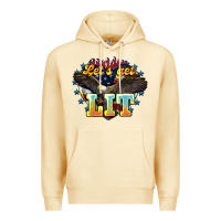 Pina Colada lets get lit america eagle Premium Hoodie - NancyCooperArtShop