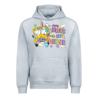 Heather Grey every bunny's favorite bus driver malia Urban Hoodie - MaliasSmallBusiness
