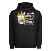 Pigment Black every bunny's favorite bus driver malia Urban Hoodie - MaliasSmallBusiness