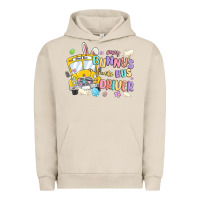 Pigment French Oak every bunny's favorite bus driver malia Urban Hoodie - MaliasSmallBusiness