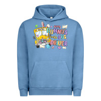Pigment Pebble Blue every bunny's favorite bus driver malia Urban Hoodie - MaliasSmallBusiness