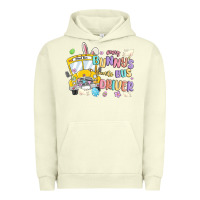 Pigment Pistachio every bunny's favorite bus driver malia Urban Hoodie - MaliasSmallBusiness