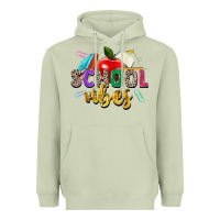 Matcha school vibes Heavyweight Hoodie - Zillion Design Studio