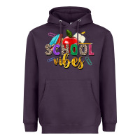 Plum school vibes Heavyweight Hoodie - Zillion Design Studio