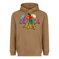 Toasted Coconut school vibes Heavyweight Hoodie - Zillion Design Studio
