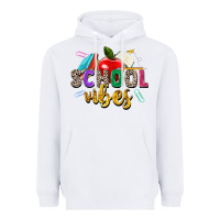 White school vibes Heavyweight Hoodie - Zillion Design Studio