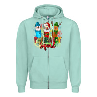 Seafoam pharmacy squad Zipper Hoodie - Zillion Design Studio