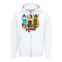 White pharmacy squad Zipper Hoodie - Zillion Design Studio