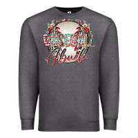 Charcoal Heather baseball abuela Premium Sweatshirt - RacoonDesign