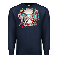 Navy baseball abuela Premium Sweatshirt - RacoonDesign