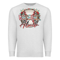 Oatmeal Heather baseball abuela Premium Sweatshirt - RacoonDesign