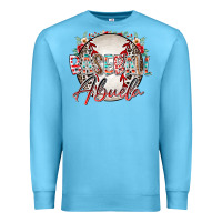 Ocean Blue baseball abuela Premium Sweatshirt - RacoonDesign