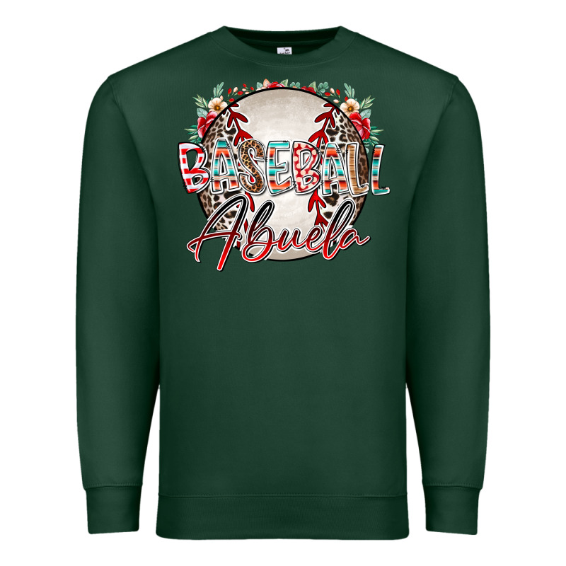 Baseball Abuela Premium Sweatshirt by RacoonDesign | Teevron