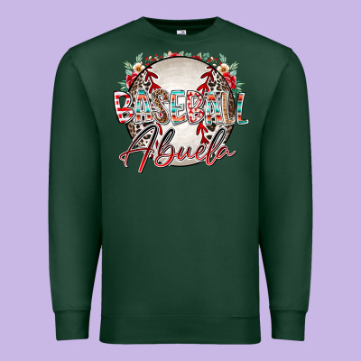 Baseball Abuela Premium Sweatshirt Designed By Racoondesign