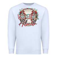 White baseball abuela Premium Sweatshirt - RacoonDesign