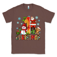 Chestnut 1st christmas santa and snowman Classic Tee - Zillion Design Studio