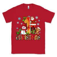 Red 1st christmas santa and snowman Classic Tee - Zillion Design Studio